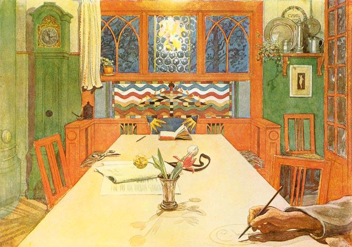 Day Is Done — Carl Larsson