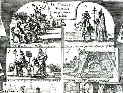 Rebellion Of Northumberland And Westmoreland — Cornelis The Elder Danckerts