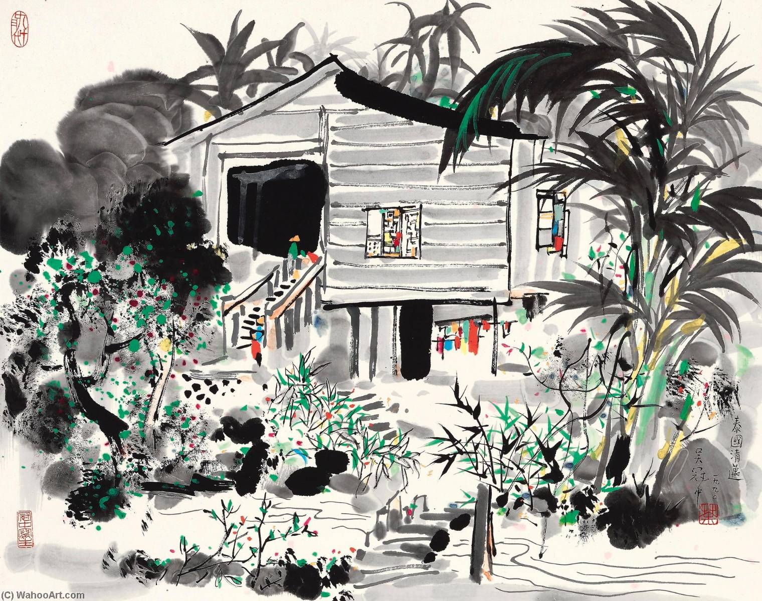Farmsteads In Chiang Mai Of Thailand — 呉冠中