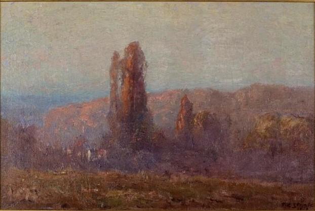 Trees In Autumn — Theodore Clement Steele
