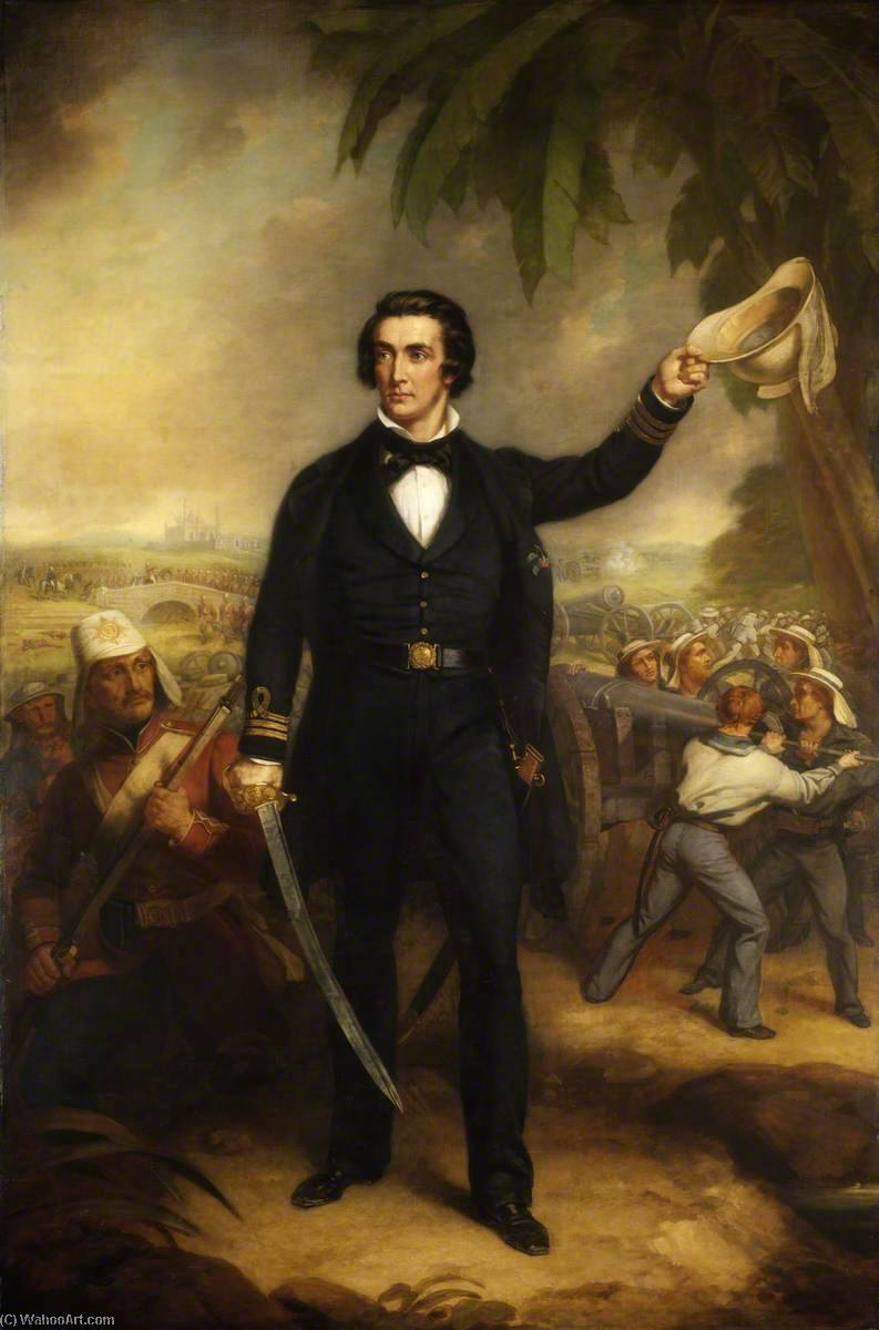 Captain William Peel (1824–1858) — John Lindsay Lucas