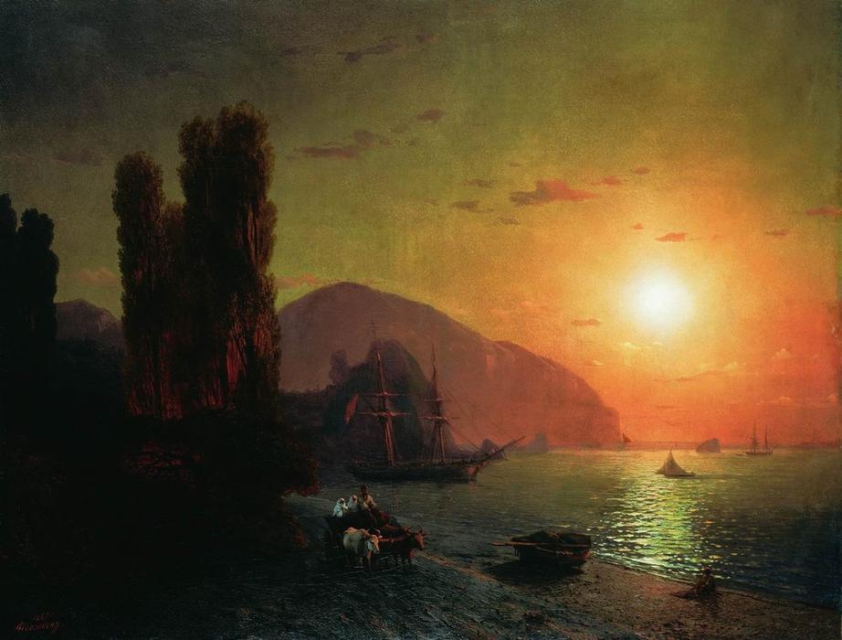 Crimean View. Ayu-dag — Ivan Konstantinovich Aivazovsky