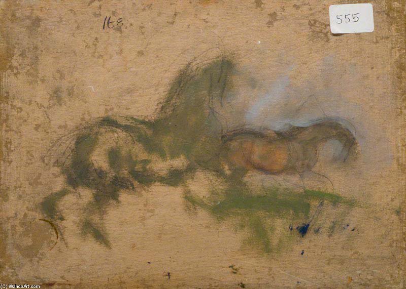 Horse Studies - — Sir Alfred James Munnings