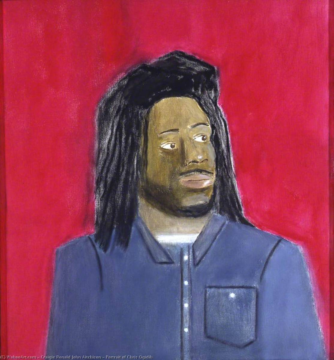 Portrait Of Chris Ogidih — Craigie Ronald John Aitchison