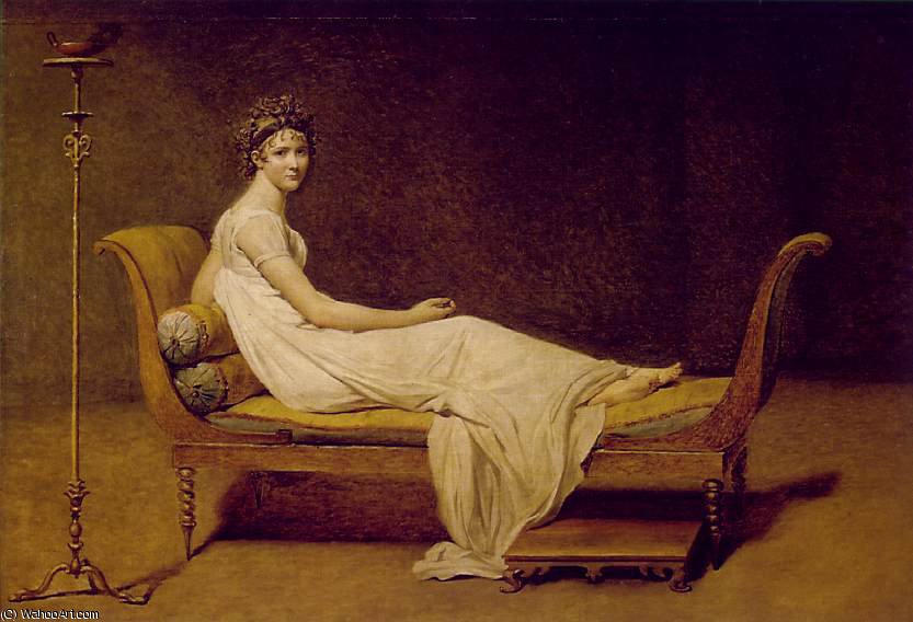 Madame Recamier, Louvre — Jacques-louis David