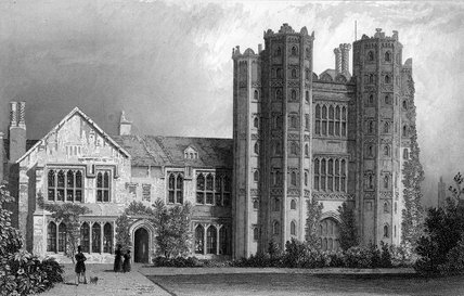 Layer Marney Tower — William Henry Bartlett