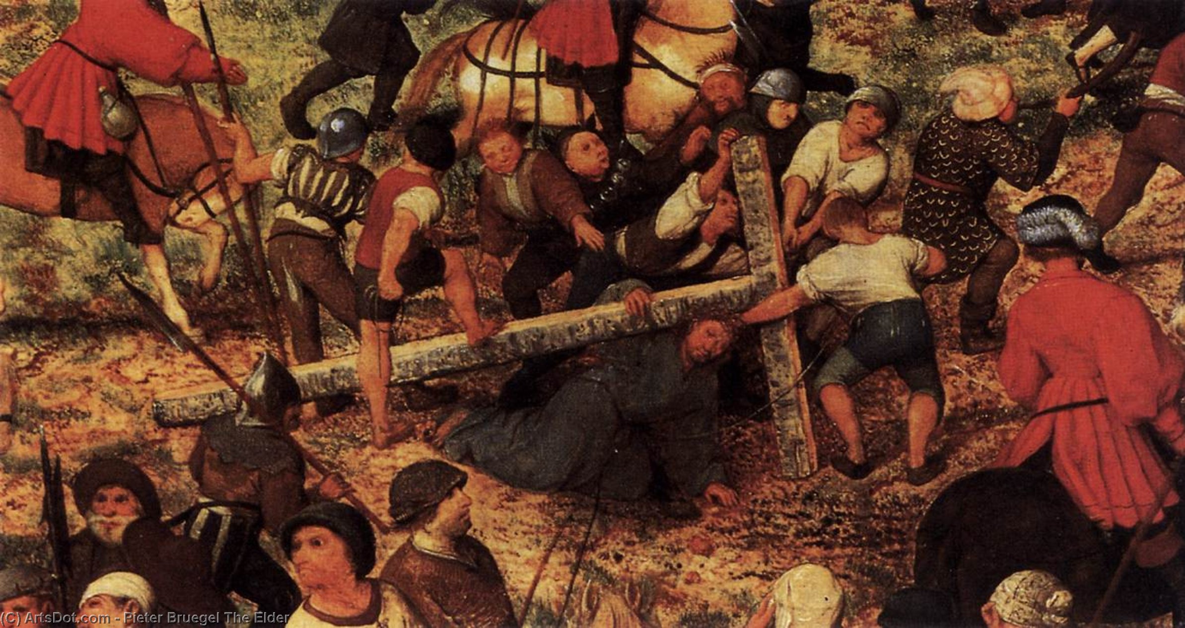 Cristo Cargando La Cruz — Pieter Bruegel El Viejo