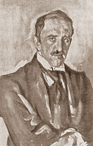 Portrait Of Paolo Troubetzkoy — Valentin Alexandrovich Serov