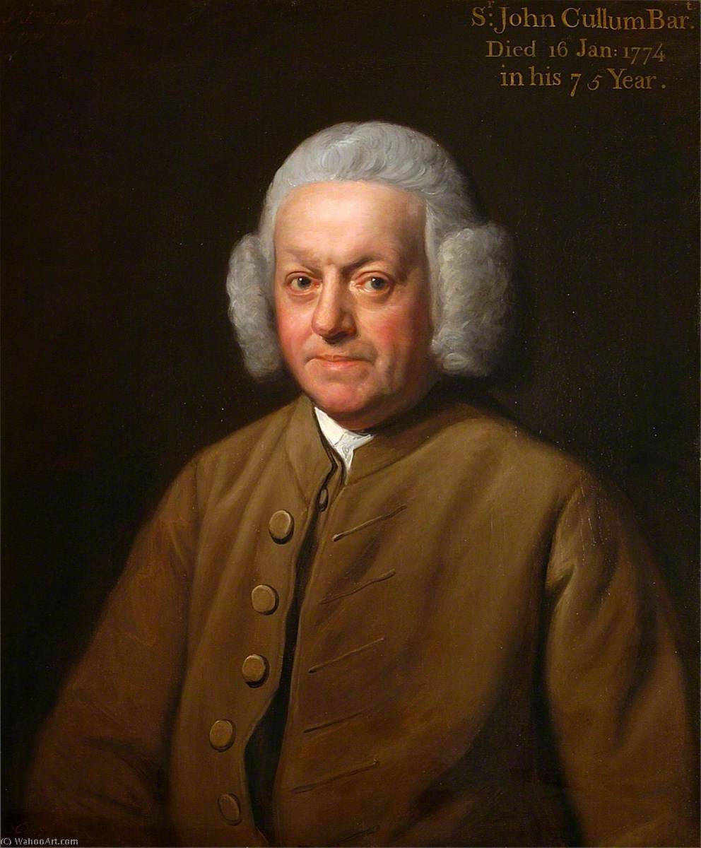 Sir John Cullum (1699–1774), 5th Bt — Sir Nathaniel Dance Holland