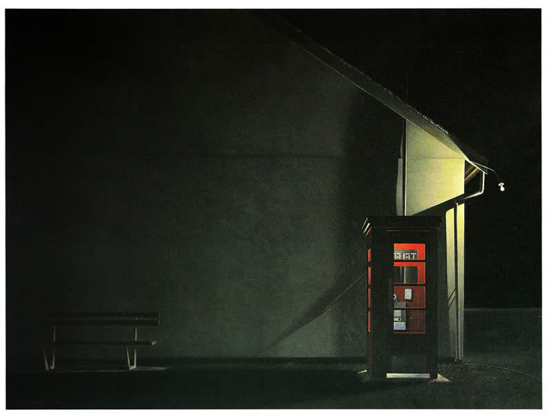 Night At The Pensioner Flats — Grahame Sydney