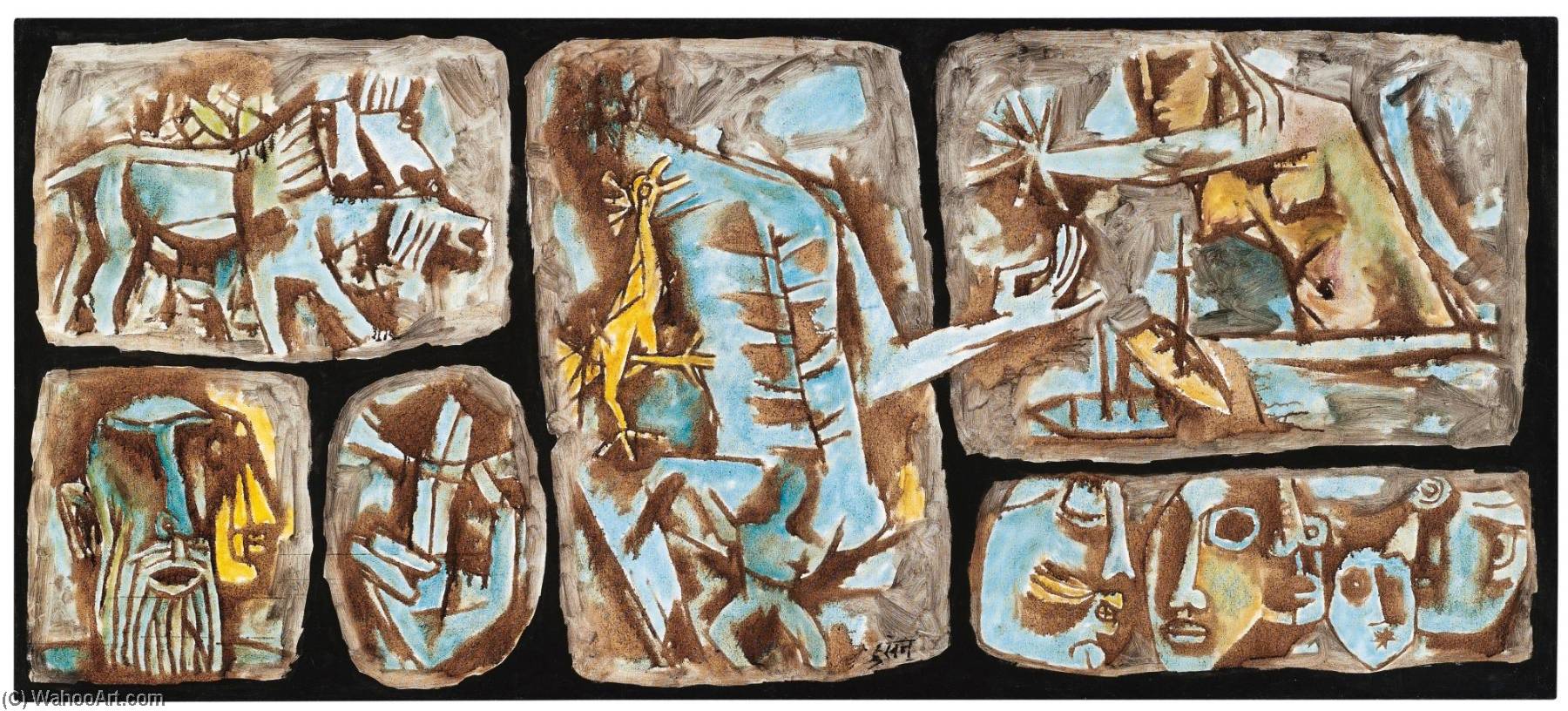 The Sixth Seal — M.f. Husain