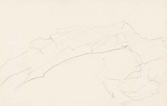 Cursory Sketch Of Mountain Landscape 11 — Nicholas Roerich