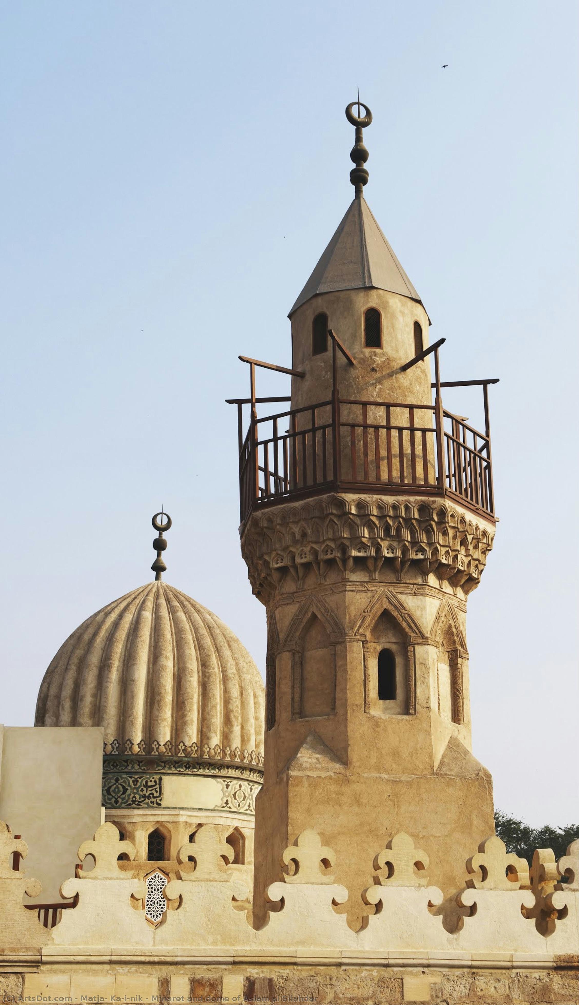 Minaret And Dome Of Aslam Al Silahdar — Matjaž Kačičnik