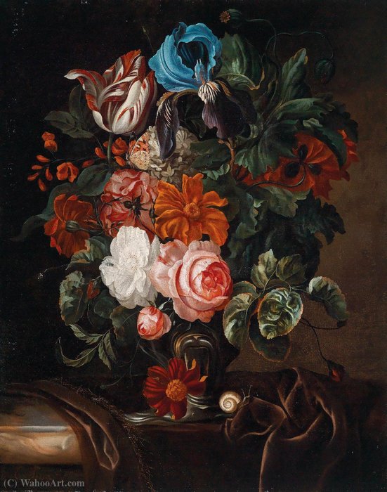 Flowers In A Vase — Ernst Stuven