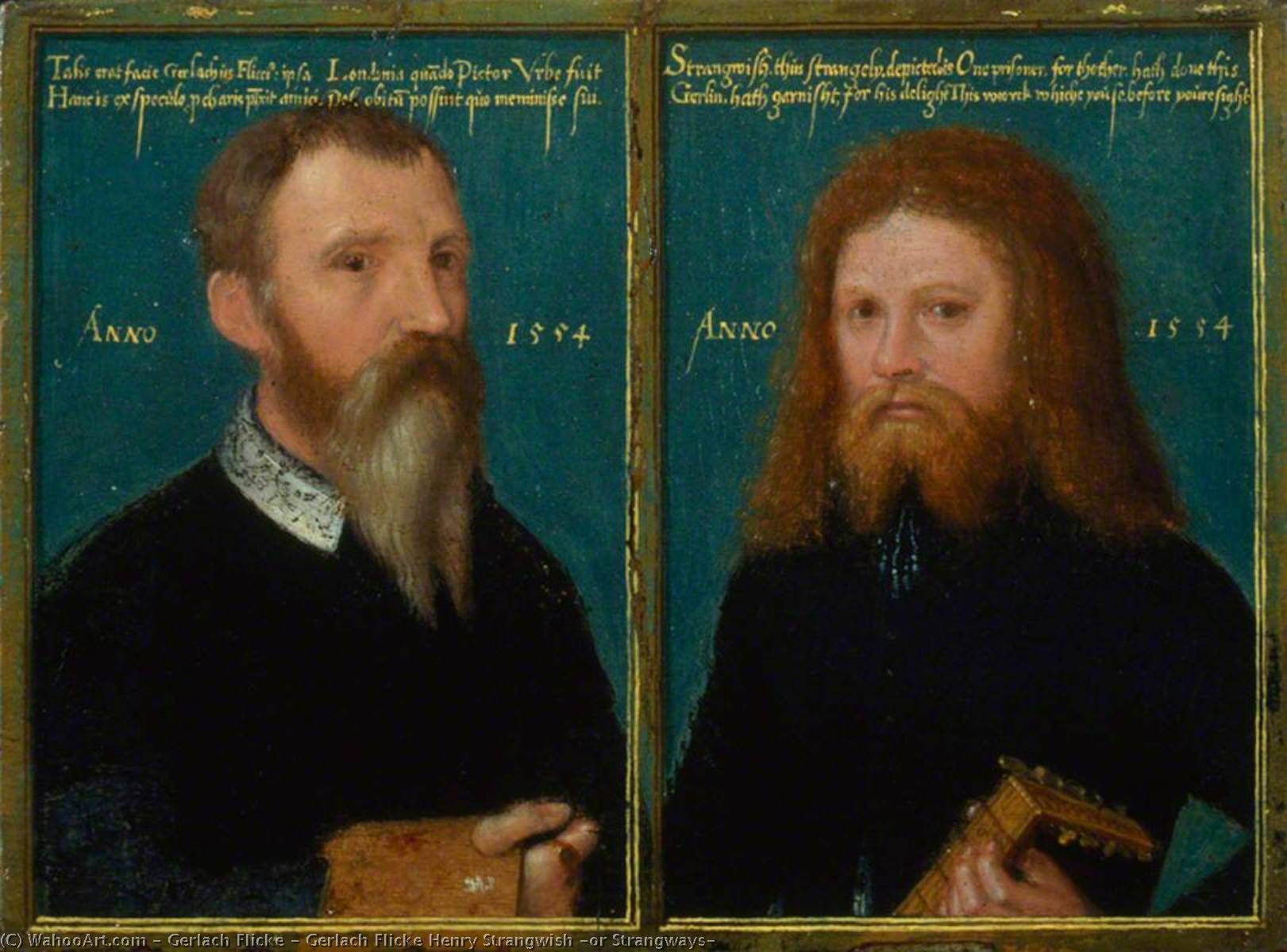 Gerlach Flicke Henry Strangwish (or Strangways) — Gerlach Flicke