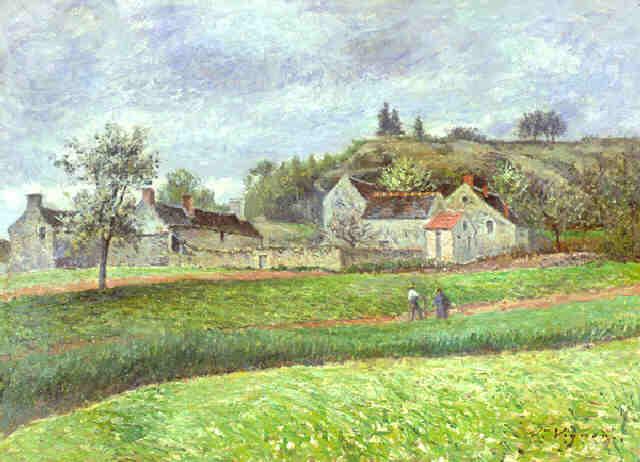 Le Hameau Au Printemps — Victor Vignon