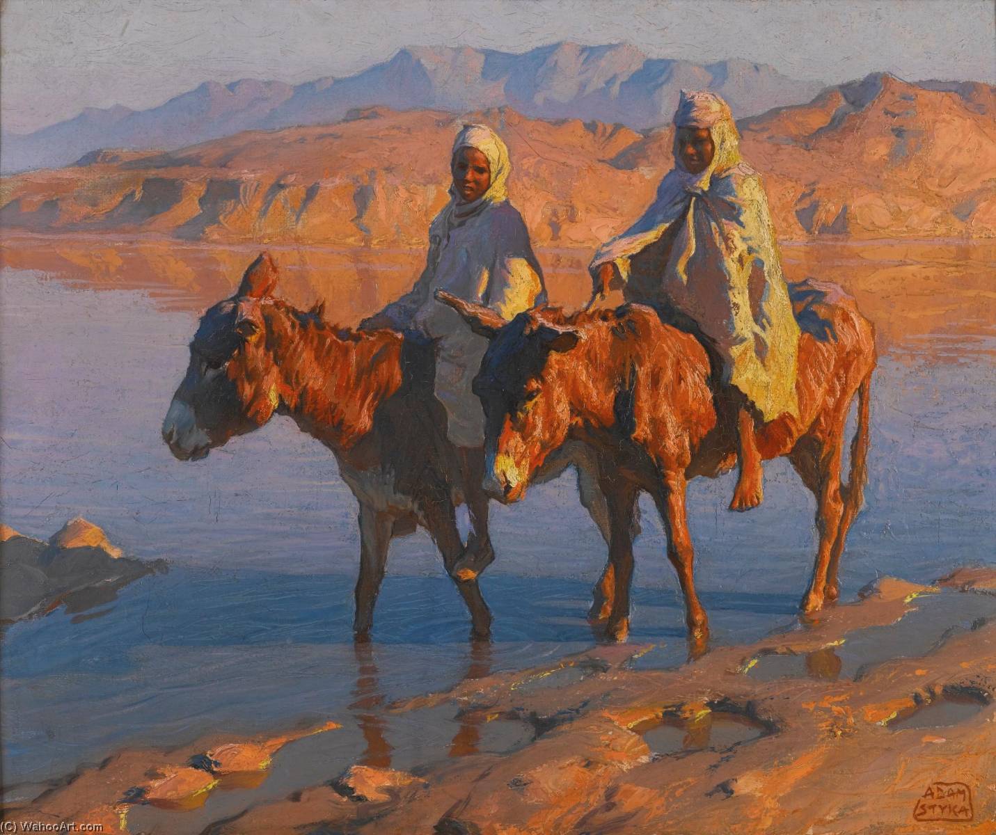 Crossing The Wadi — Adam Styka
