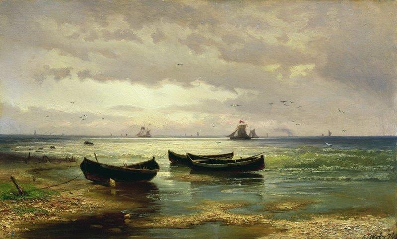 Fishing Boats — Efim Efimovich Volkov