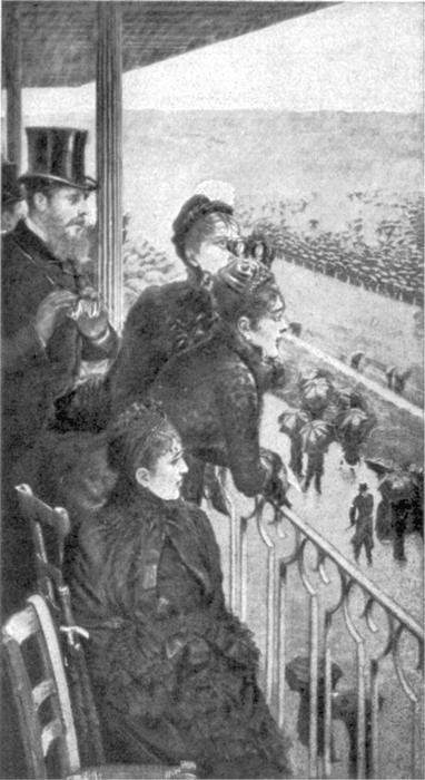 At The Tribune During The Race — Giuseppe De Nittis