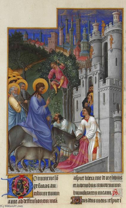 The Entry Into Jerusalem — Limbourg Brothers