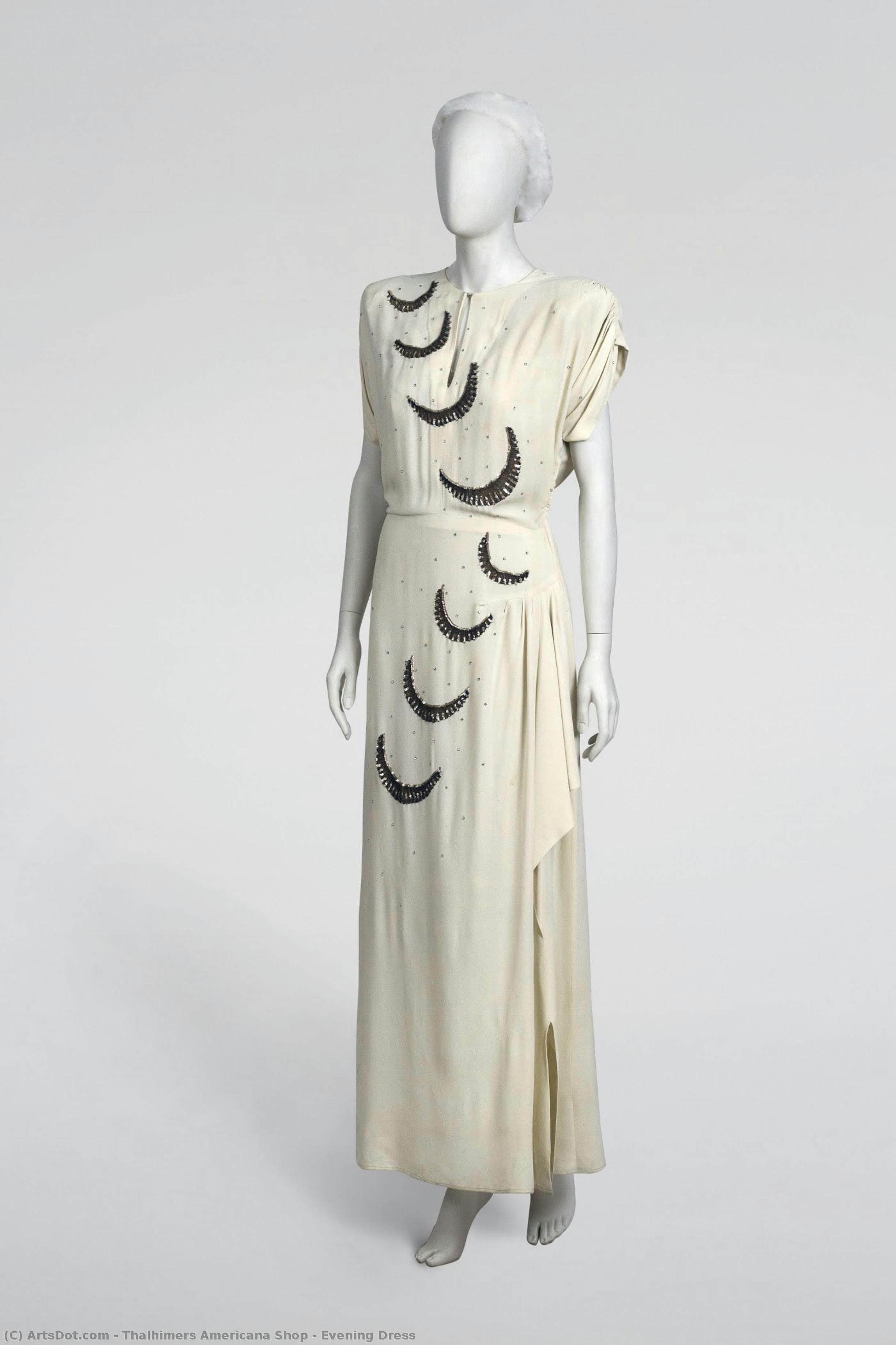 Evening Dress — Thalhimers Americana Shop