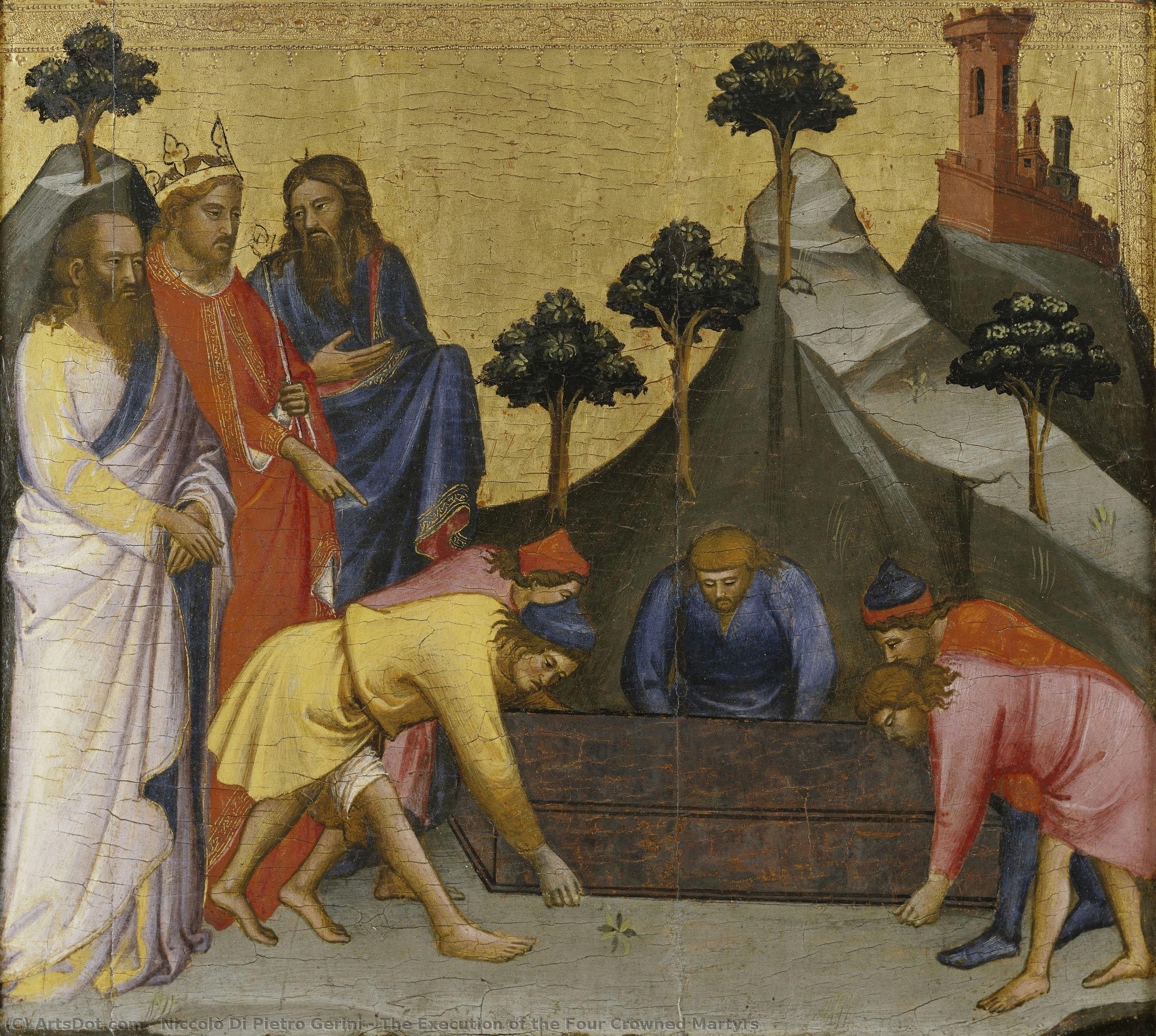 The Execution Of The Four Crowned Martyrs — Nikolo Di Pietro Đerini
