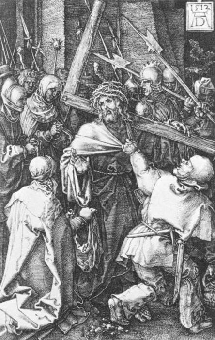 Bearing Of The Cross (no. 10) — Albrecht Dürer