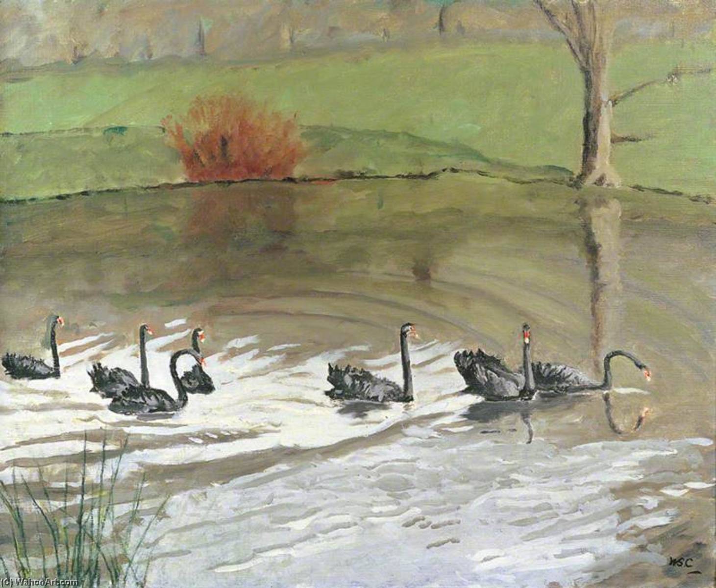Black Swans At Chartwell — Winston Spencer Churchill