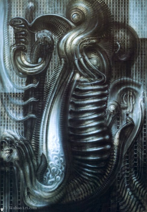 Hr Giger Newyorkcity V Embryogrowth — H.r. Giger