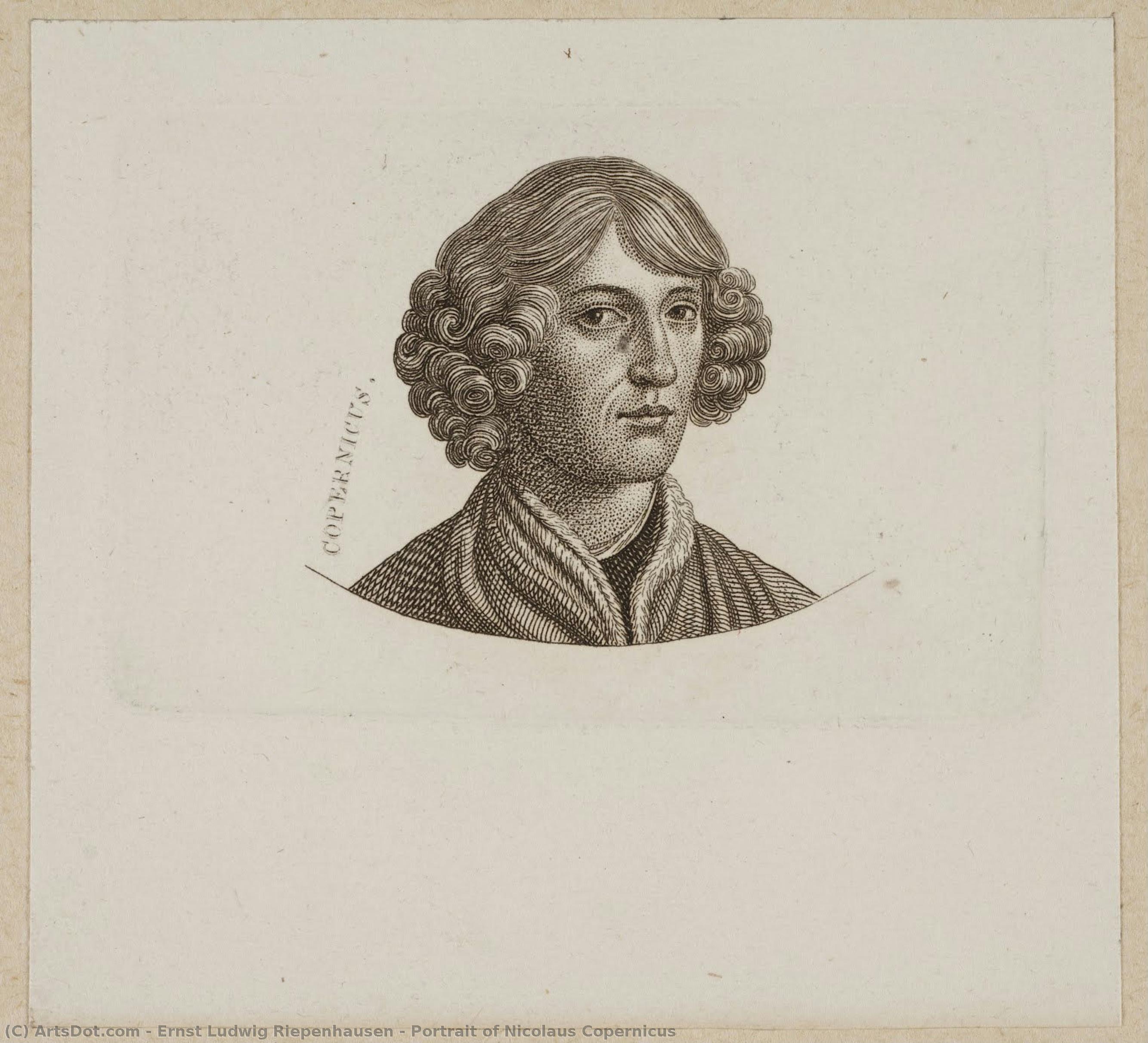 Portrait Of Nicolaus Copernicus — Ernst Ludwig Riepenhausen