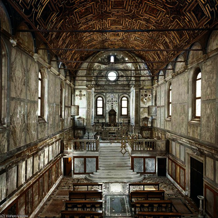 Interior Looking Toward The Apse — Pietro Lombardo