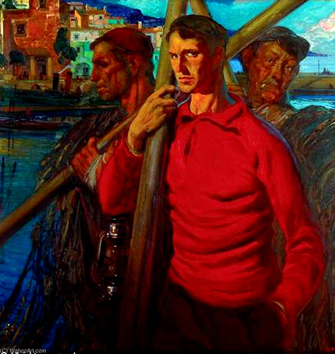 Hombres Pescadores — Jose Bardasano Baos