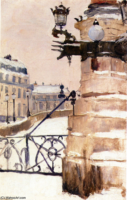 Vinter I Paris (winter In Paris) — Frits Thaulow