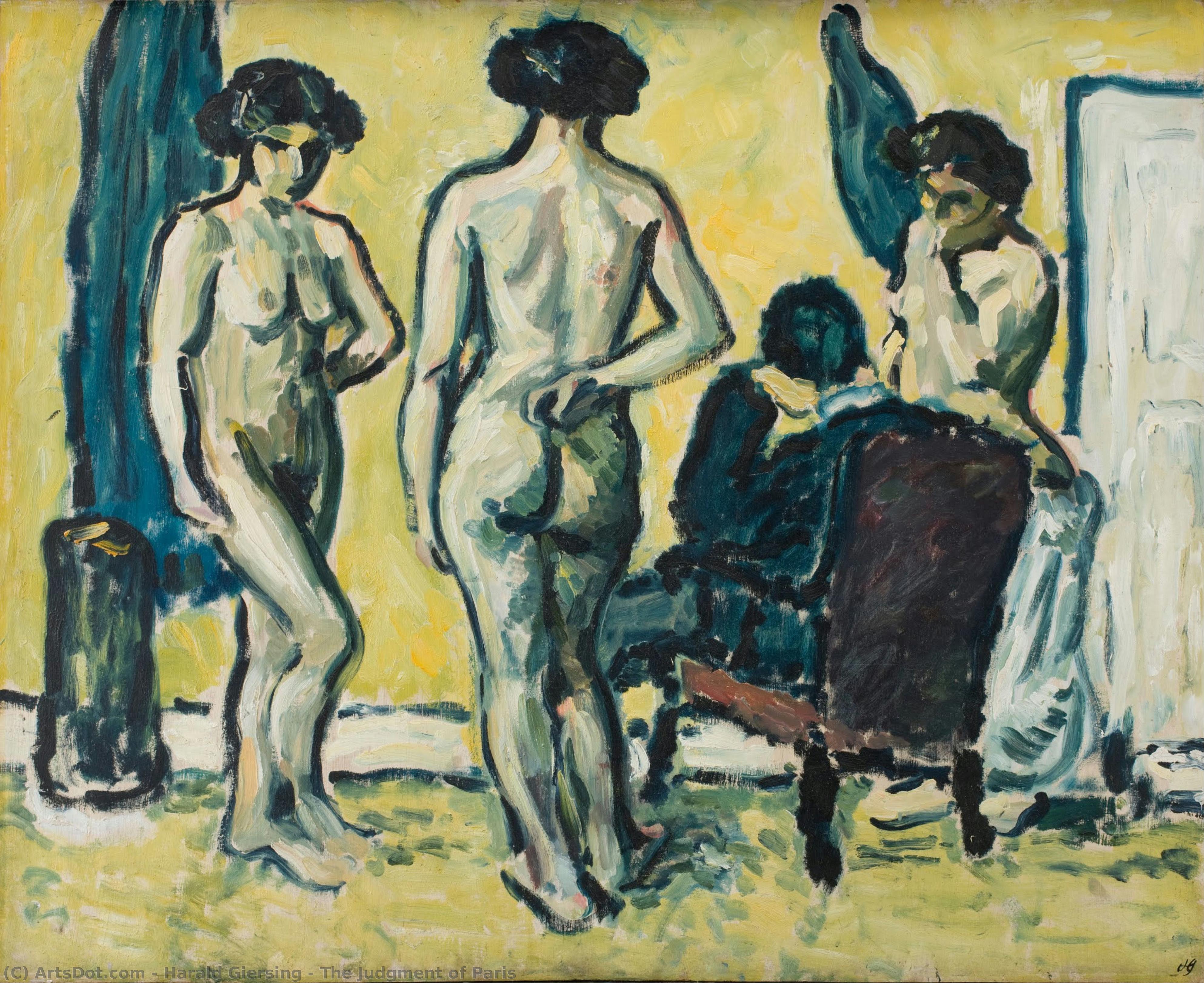 The Judgment Of Paris — Harald Giersing