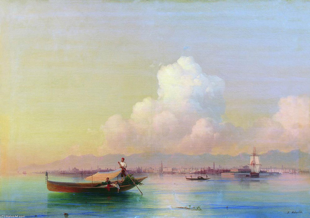 View Of Venice From Lido — Ivan Konstantinovich Aivazovsky