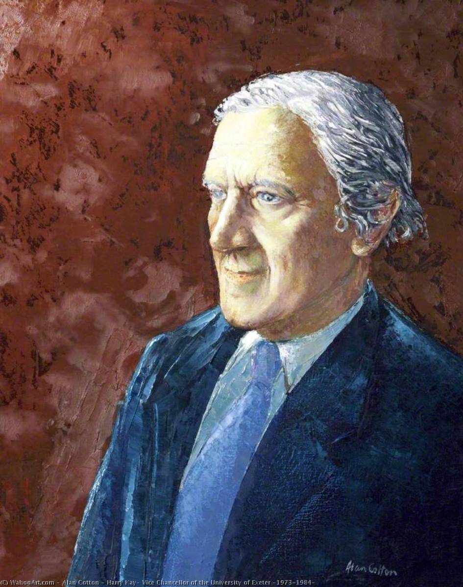Harry Kay, Vice Chancellor Of The University Of Exeter (1973–1984) — Alan Cotton