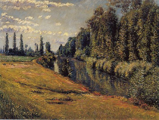 The Petit Bras Of The Seine — Gustave Caillebotte
