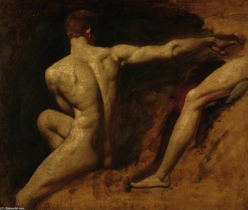 Two Male Nude Studies — Уильям Этти