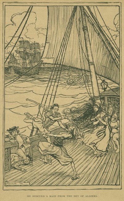 Some Account Of A New Play. [he Rescued A Maid From The Dey Of Algiers] — Arthur Rackham