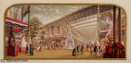 The Exhibition At The Crystal Palace — George Baxter