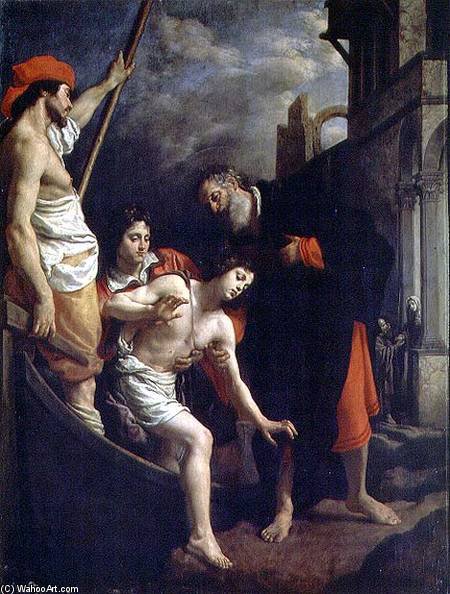 The Hospitality Of St. Julian — Cristofano Allori