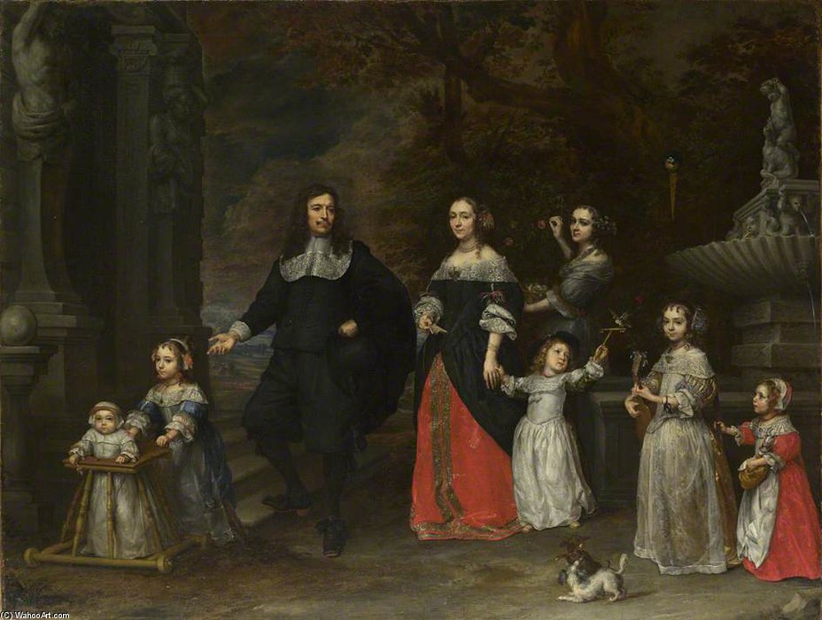 A Family Group — Гонсалес Кокс