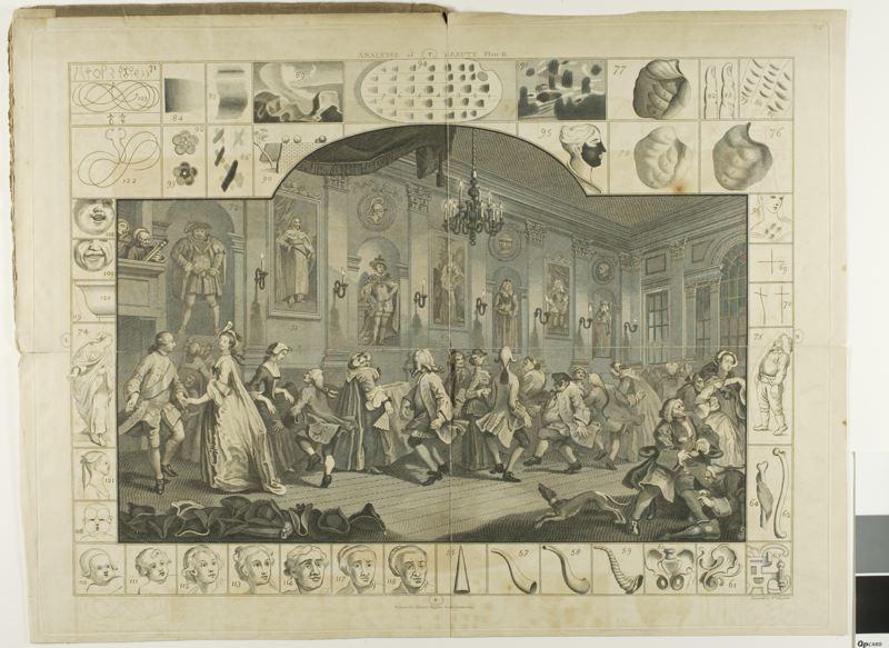 Plate Two, From The Analysis Of Beauty — William Hogarth