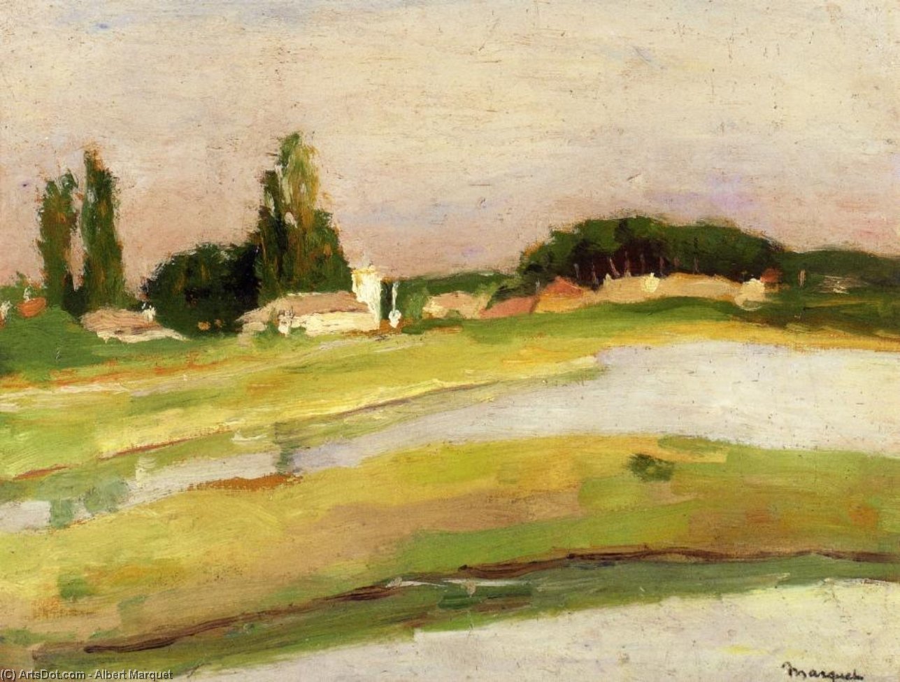 The Village Of Vosges — Albert Marquet