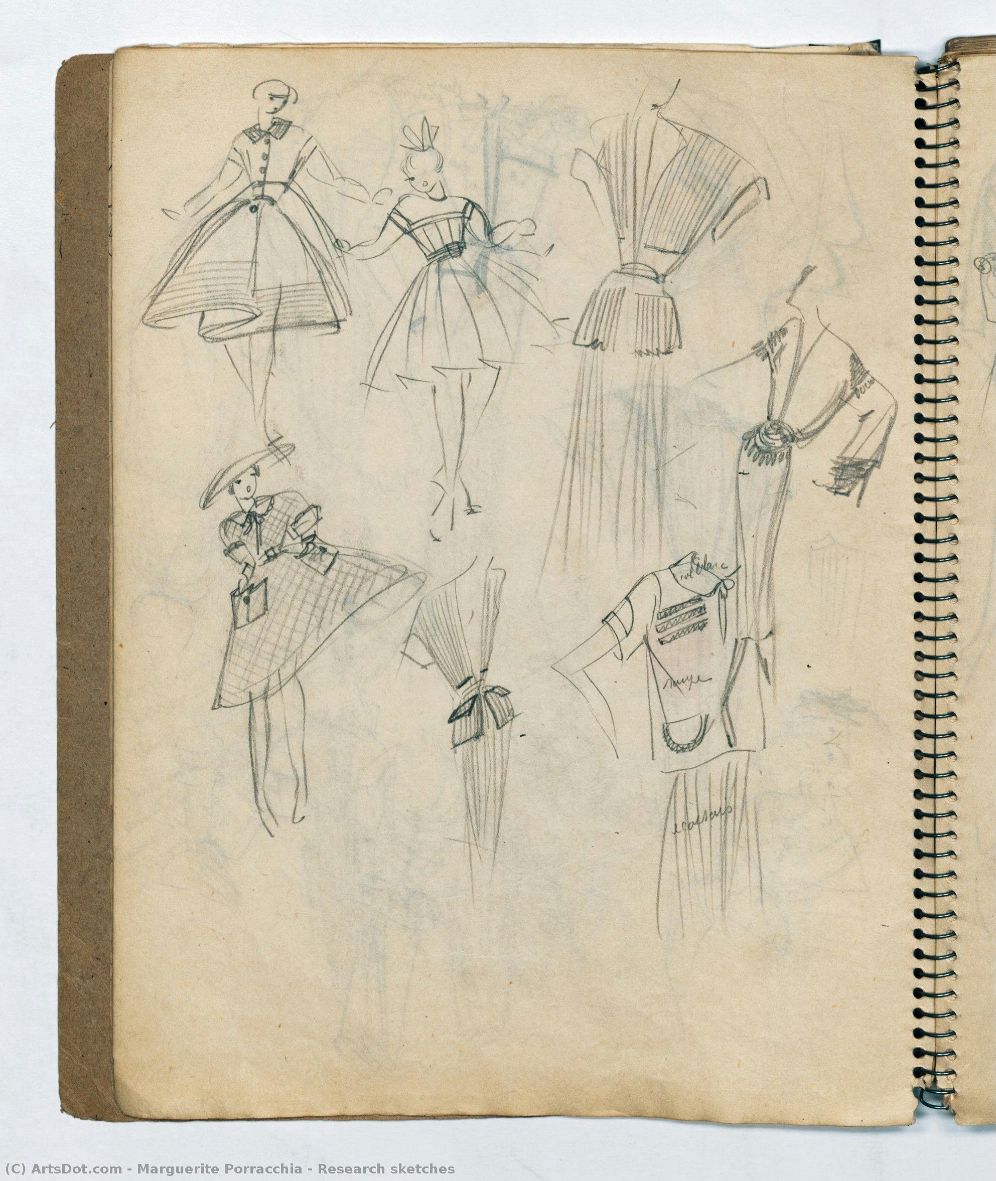 Research Sketches — Marguerite Porracchia