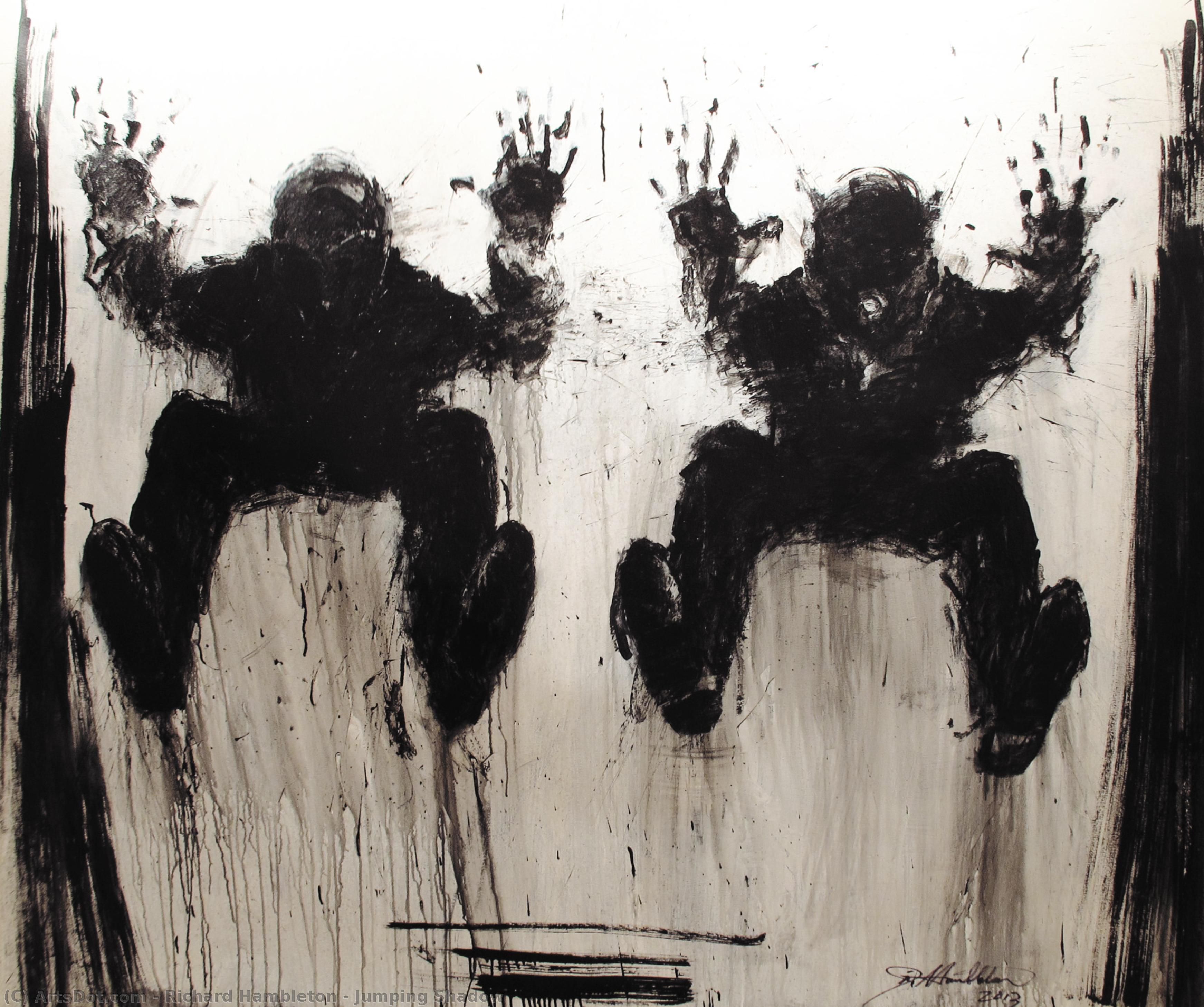 Jumping Shadow — Richard Art Hambleton