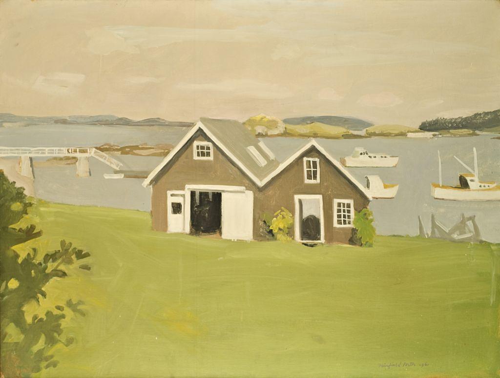 Boathouses — Fairfield Porter