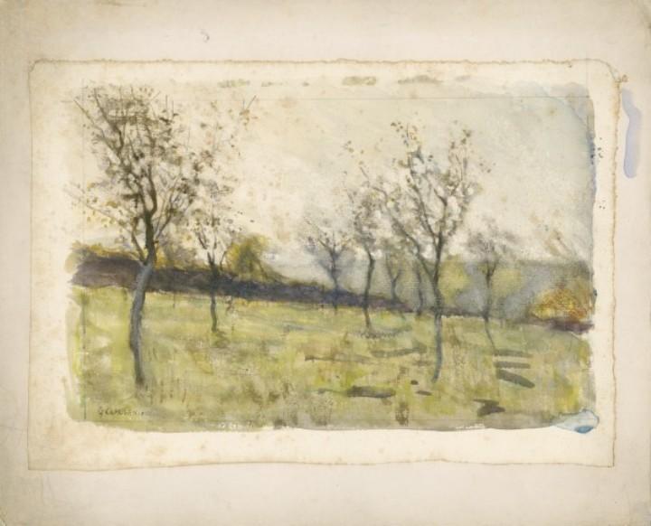 View Of An Orchard — Sir George Clausen