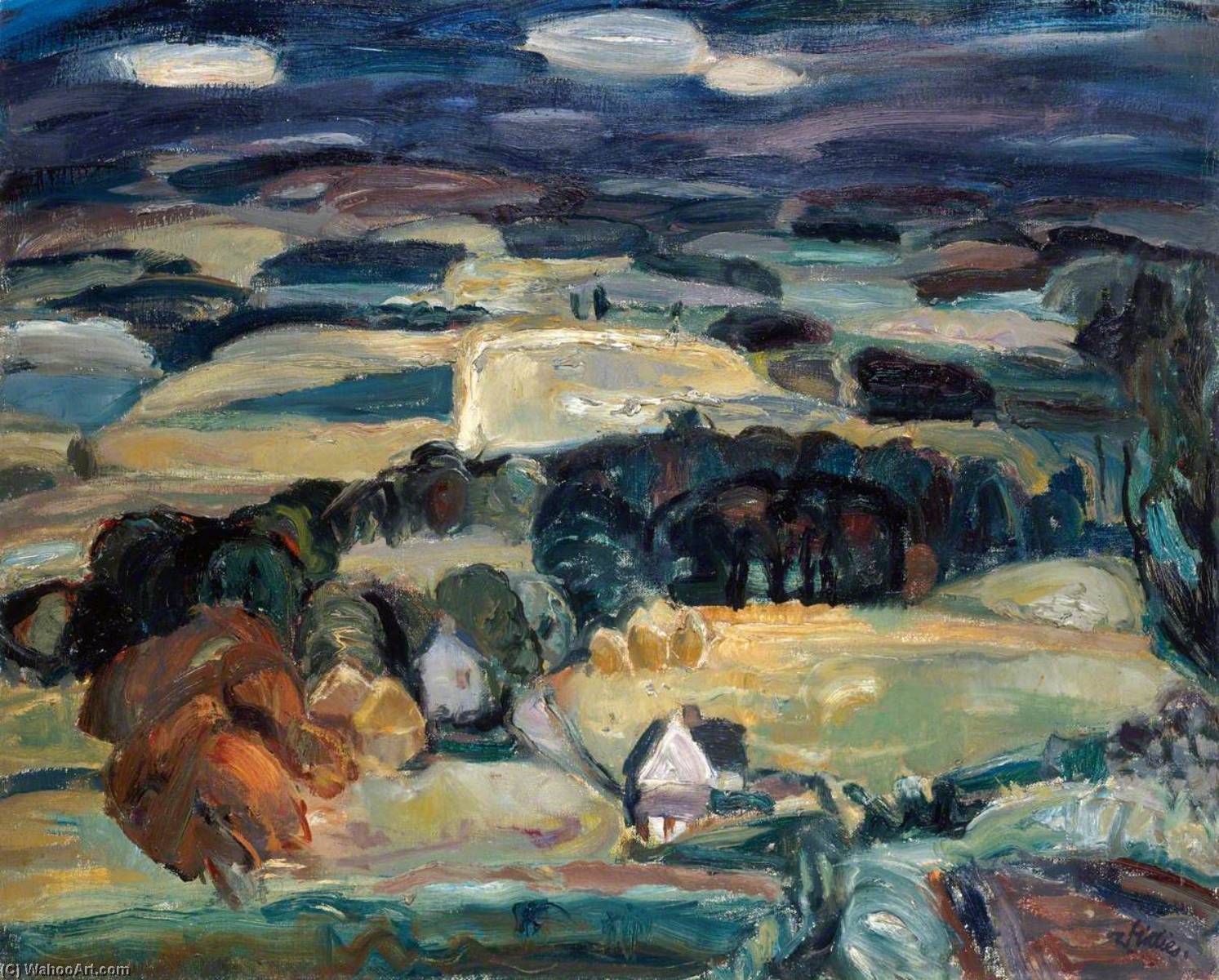Landscape, 1932 — Sir William George Gillies