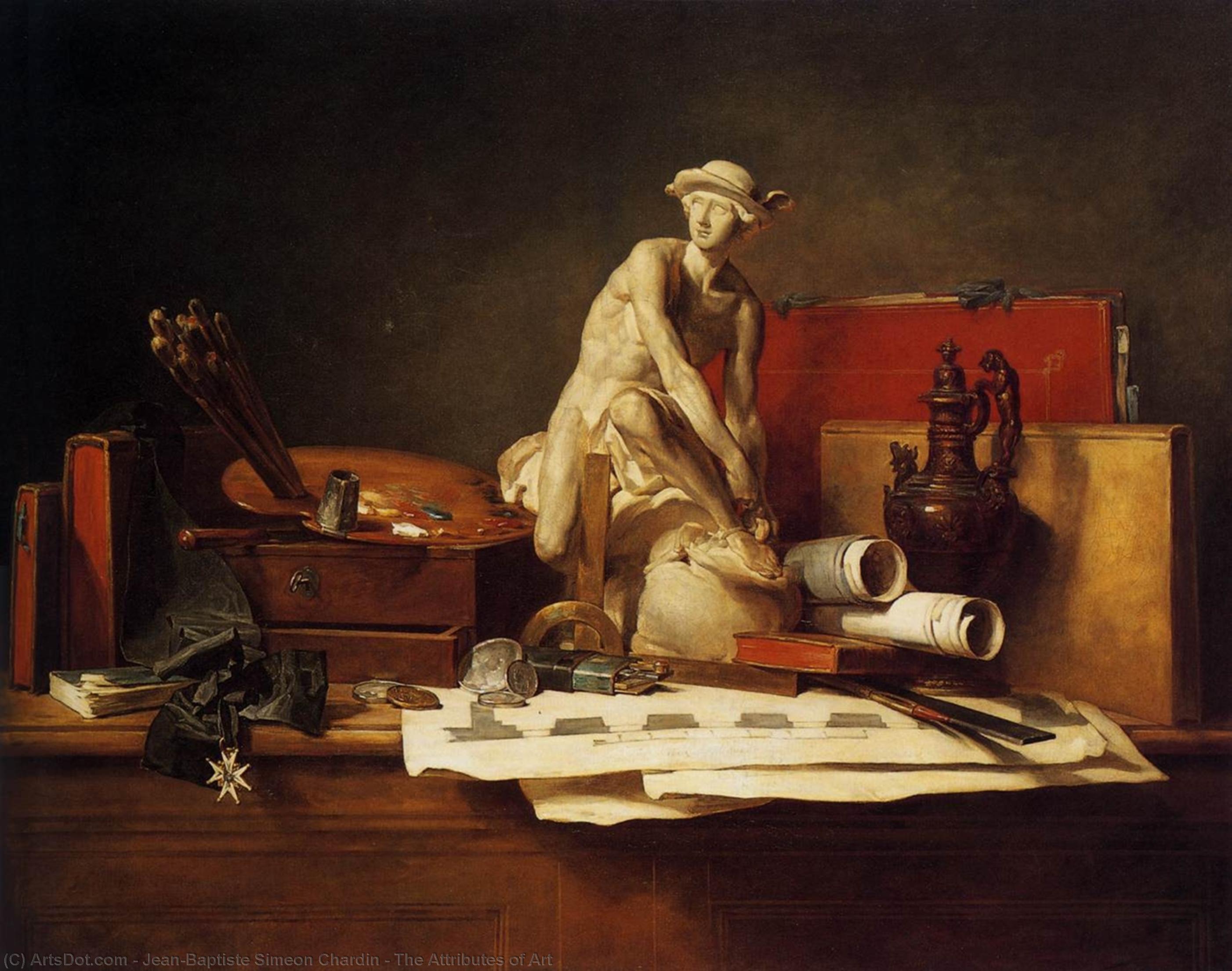 The Attributes Of Art — Žan Batist Simeon Šarden